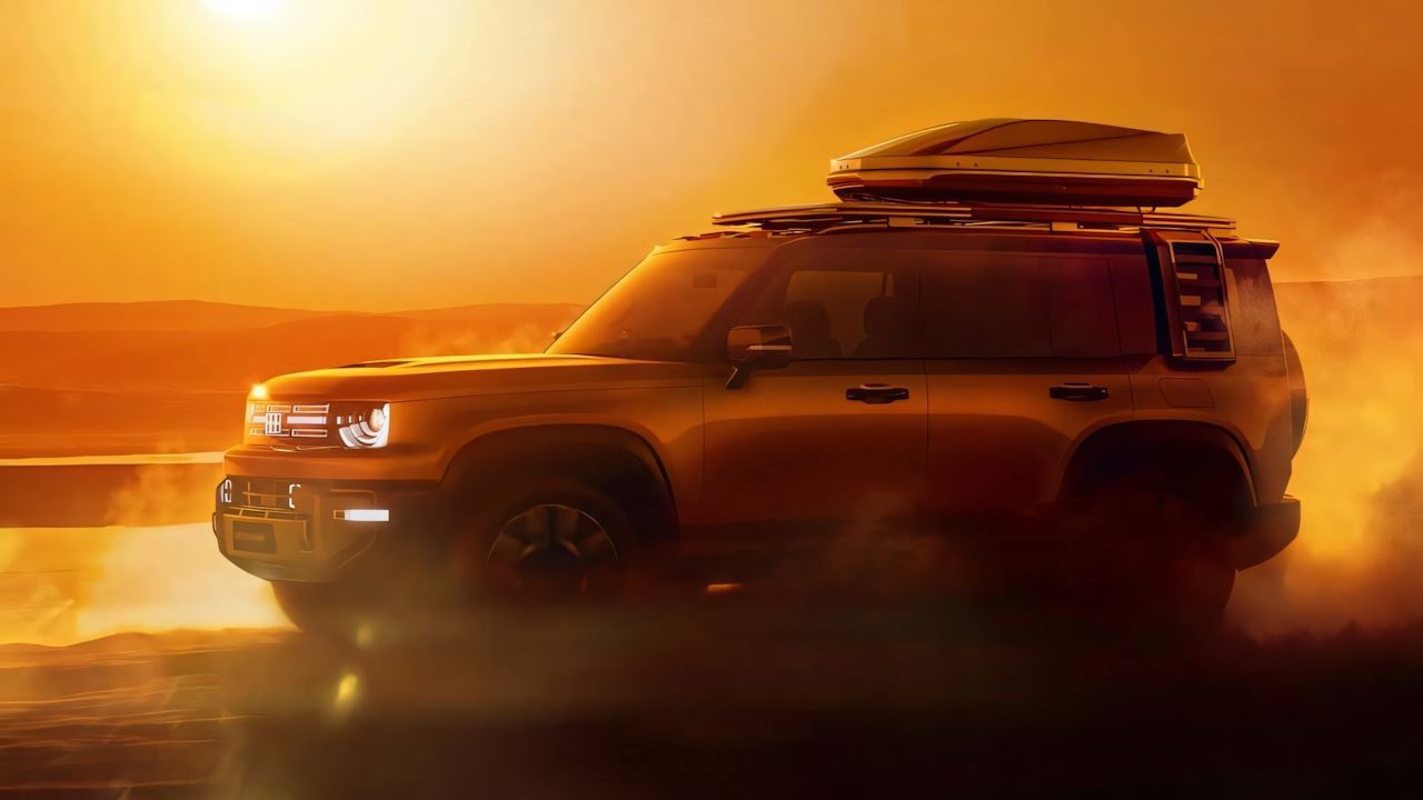 Geely estudia fabricar en Valencia su “Defender” de 1.113 CV, el radical Galaxy Cruiser 700
