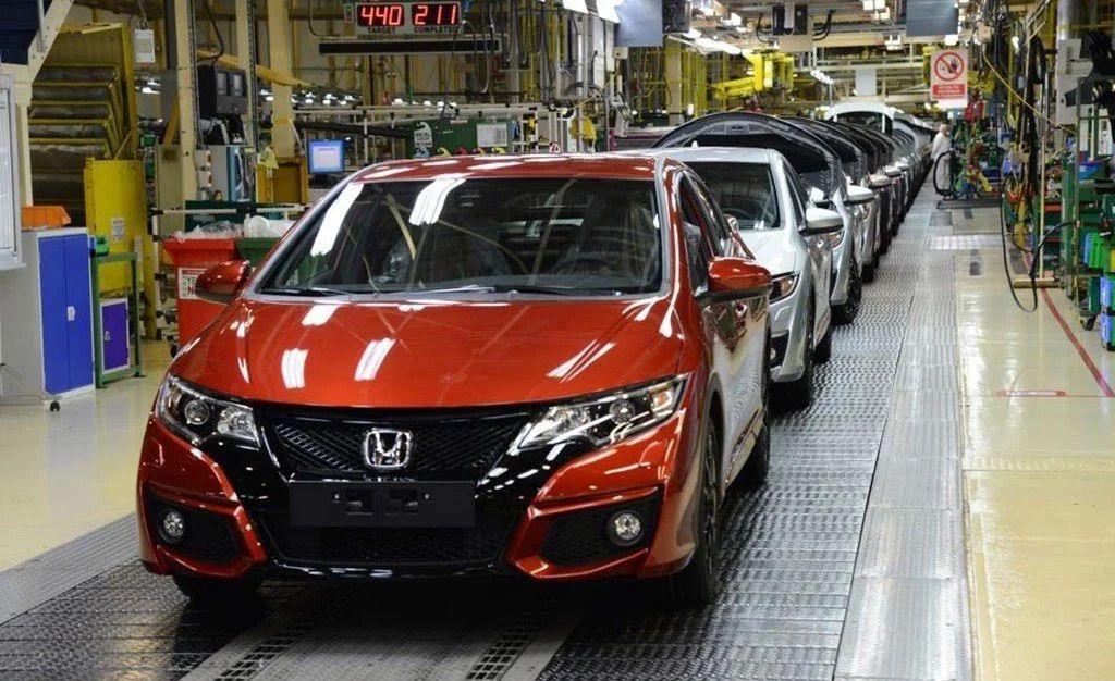 Una fábrica de Honda