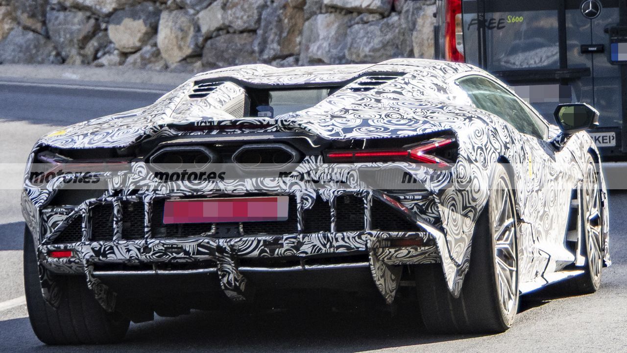 Fotos espía Lamborghini Revuelto 2028