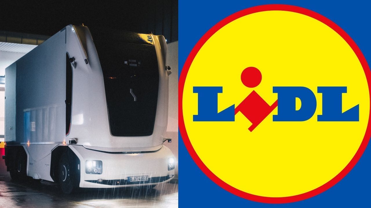 Lidl hace historia: su primer camión 100% autónomo ya circula en Alemania