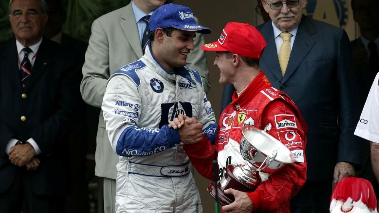 Montoya, expiloto de Williams y McLaren: «Siempre quise patearle el trasero» a Schumacher