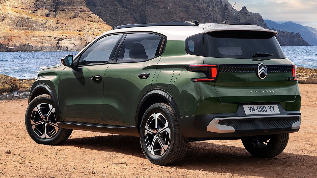 Citroën C3 Aircross - posterior