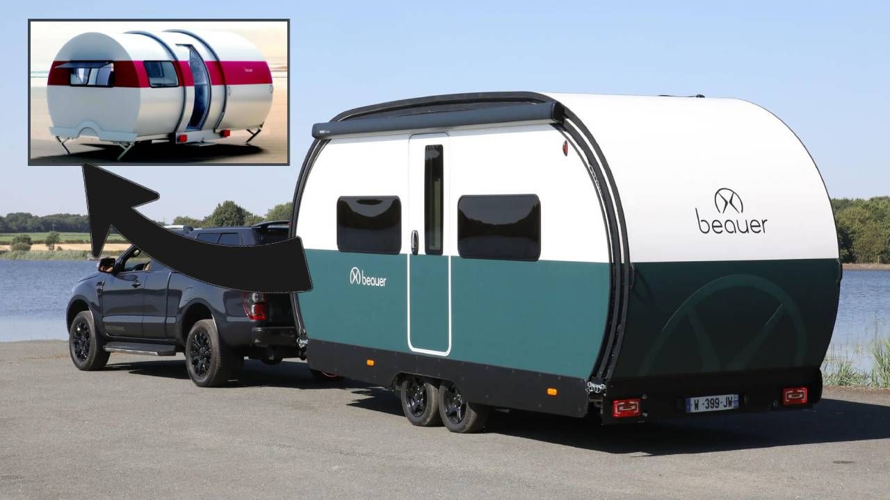 Parece una caravana normal hasta que aparcas: pulsas un botón y en 60 segundos triplica su espacio