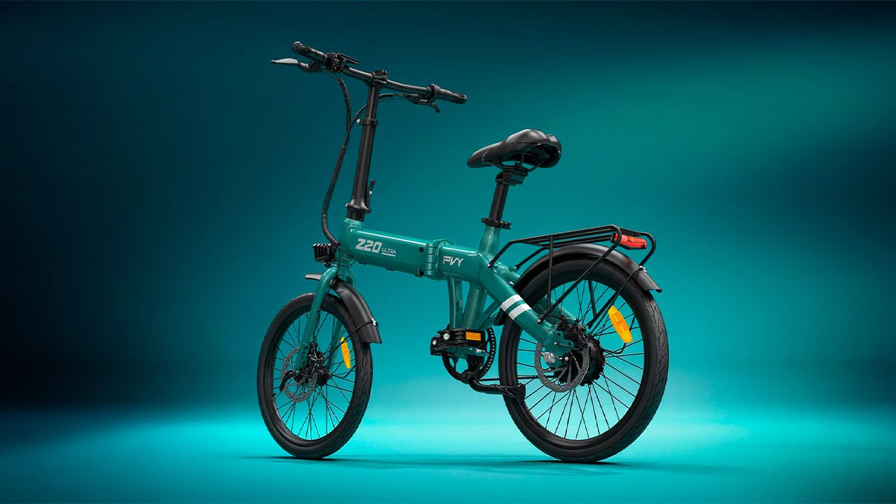 PVY presenta la Z20 Ultra: la bici eléctrica plegable que cambia sola de marcha y te deja elegir entre sensor de par y de cadencia