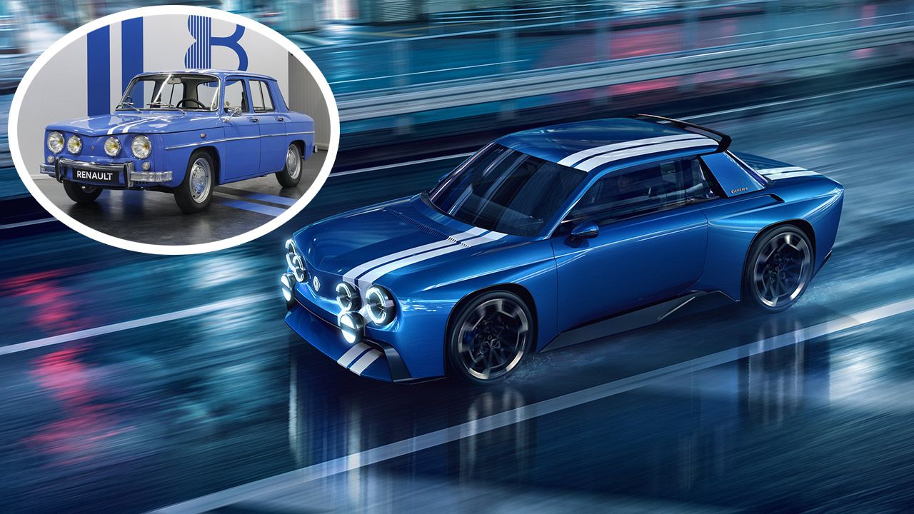 Renault resucita el 8 Gordini: un coupé eléctrico de 270 CV y propulsión trasera que será único