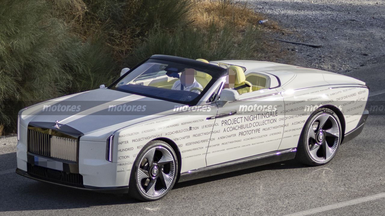 Fotos espía Rolls-Royce Project Nightingale 2028