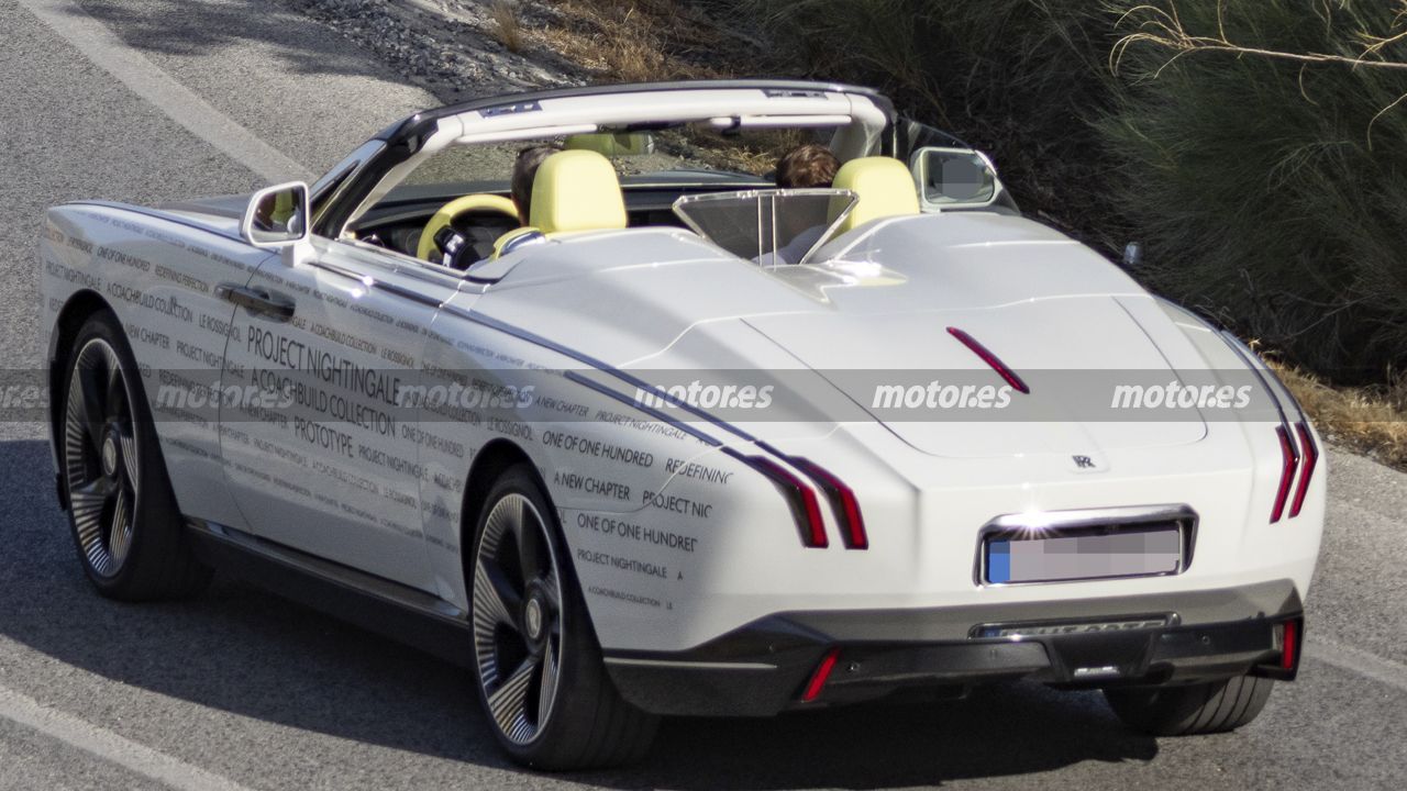 Fotos espía Rolls-Royce Project Nightingale 2028