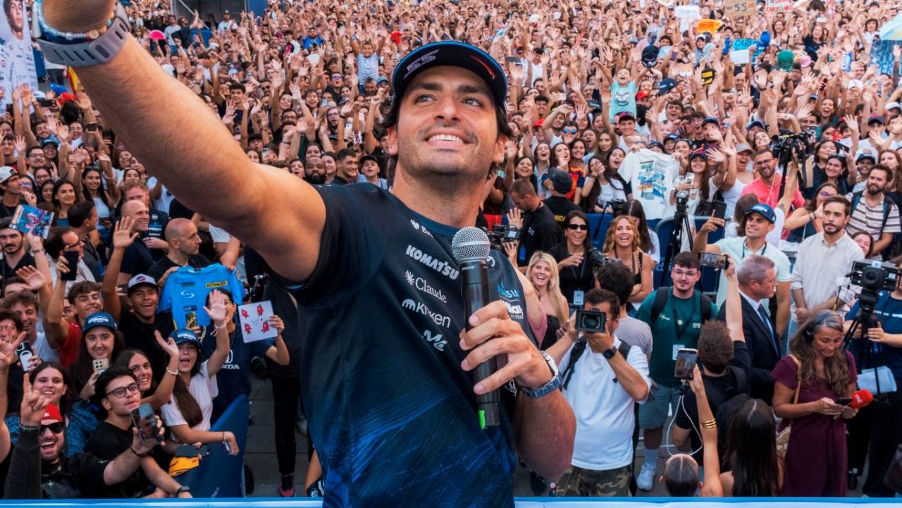 Sainz hace una promesa a los fans para compensar el mal rendimiento del Williams