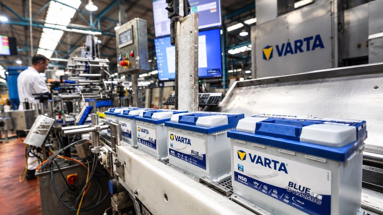Cadena de producción de Varta
