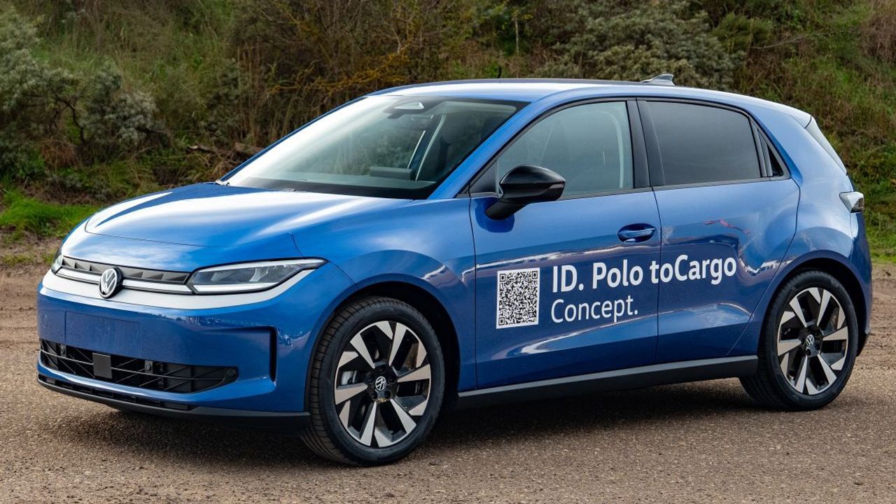 El Volkswagen ID. Polo se convierte en furgoneta eléctrica con una solución muy curiosa, pero no estará disponible para todos