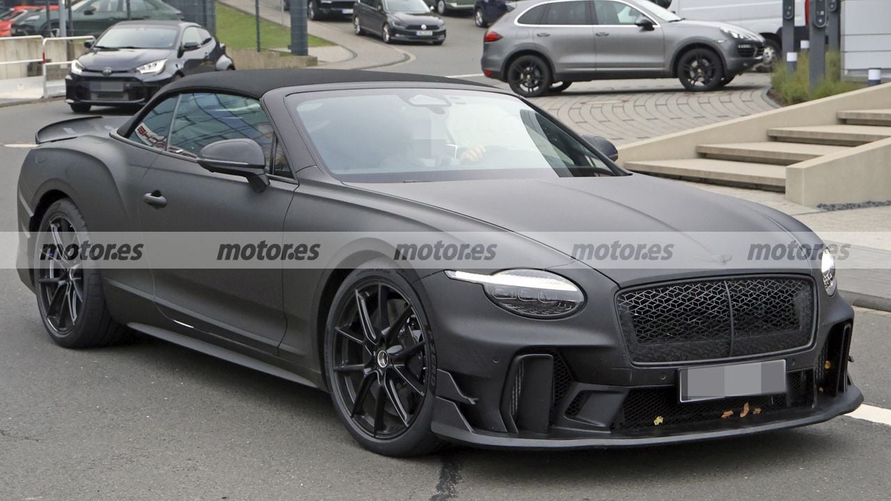 El Bentley Continental Supersports se queda sin techo, estas fotos espía confirman un descapotable de 666 CV