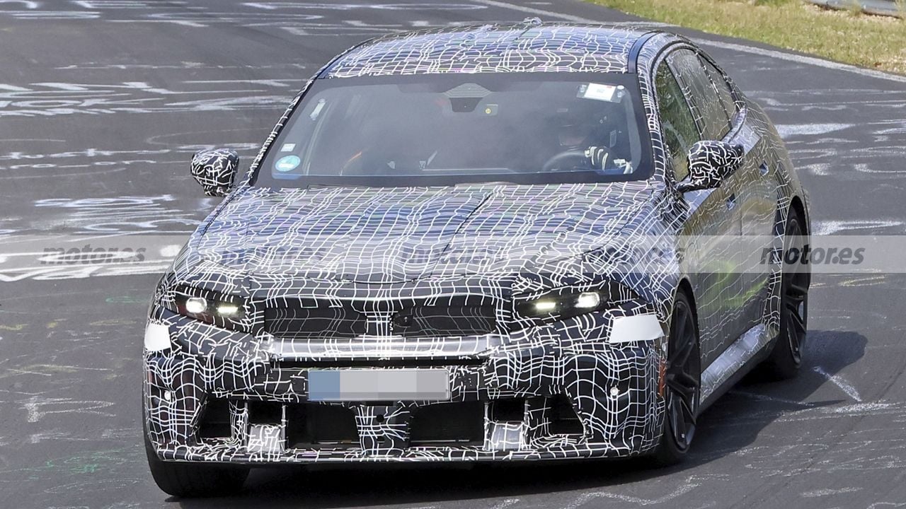 El nuevo BMW M5 rueda en Nürburgring camino de las últimas pruebas de invierno antes de su debut en 2027