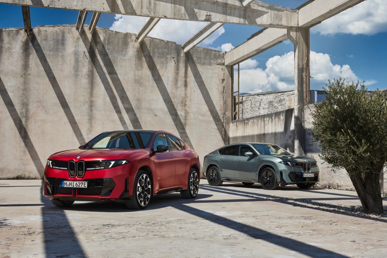 Dos colores del BMW iX4