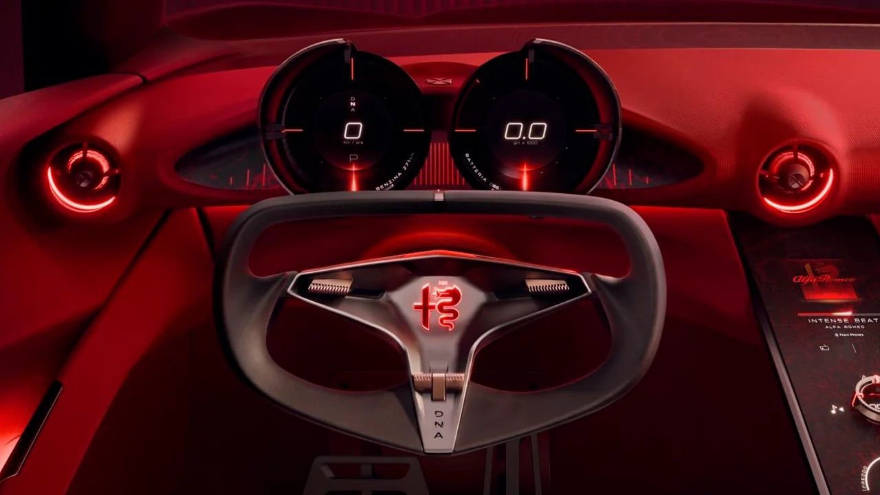 Interior prototipo Cuorerosso