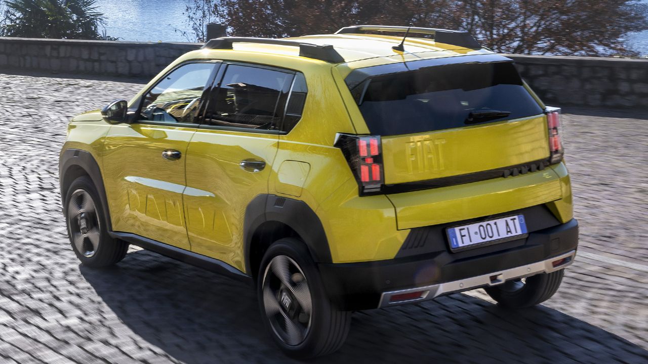 Vista trasera del Fiat Grande Panda