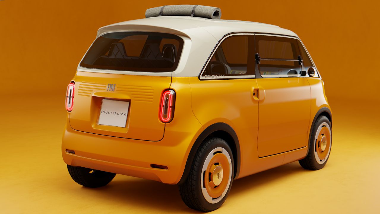 Vista trasera del Fiat Multiplina Concept