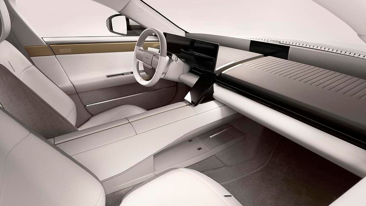 Interior del nuevo Jaguar Type 01