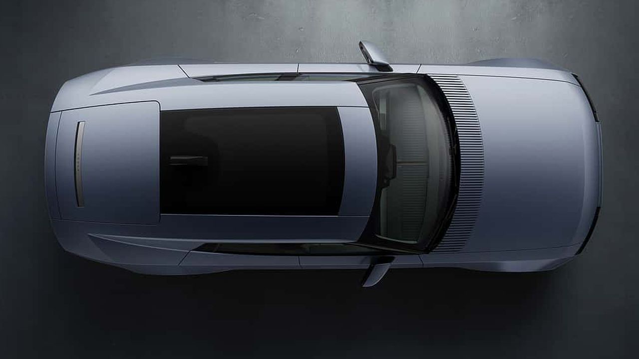 Vista aérea del nuevo Jaguar Type 01