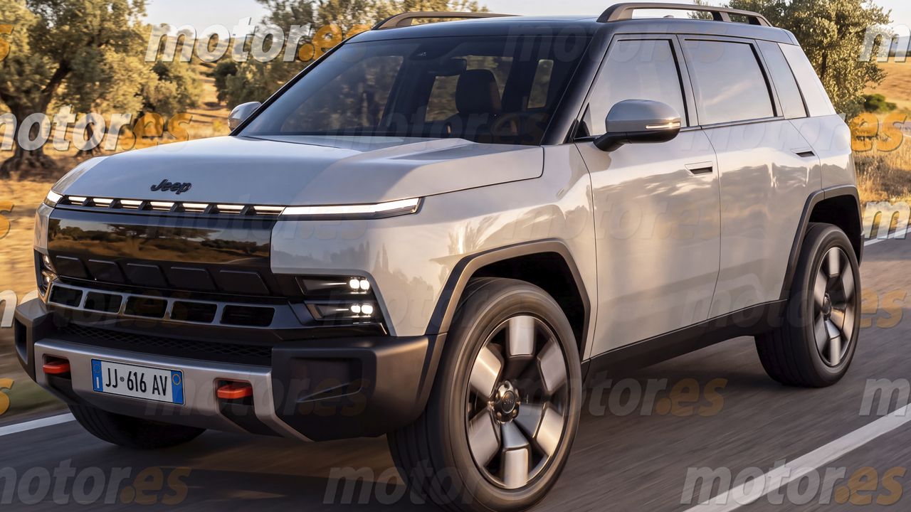 Render Jeep Renegade 2028