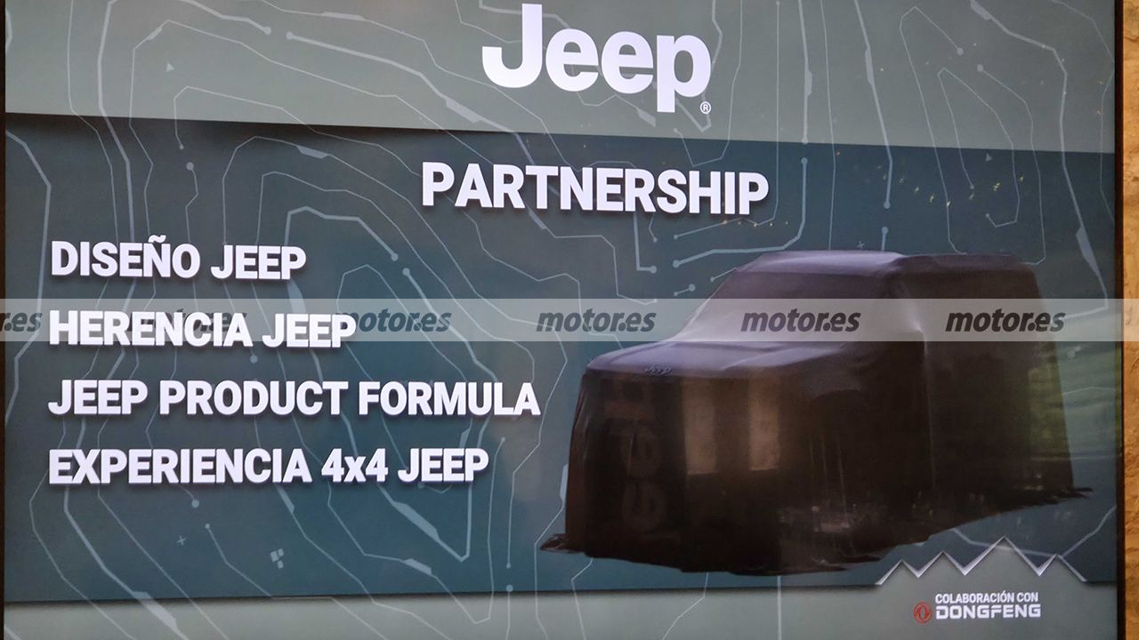 Nuevo SUV de Jeep desarrollado junto a Dongfeng