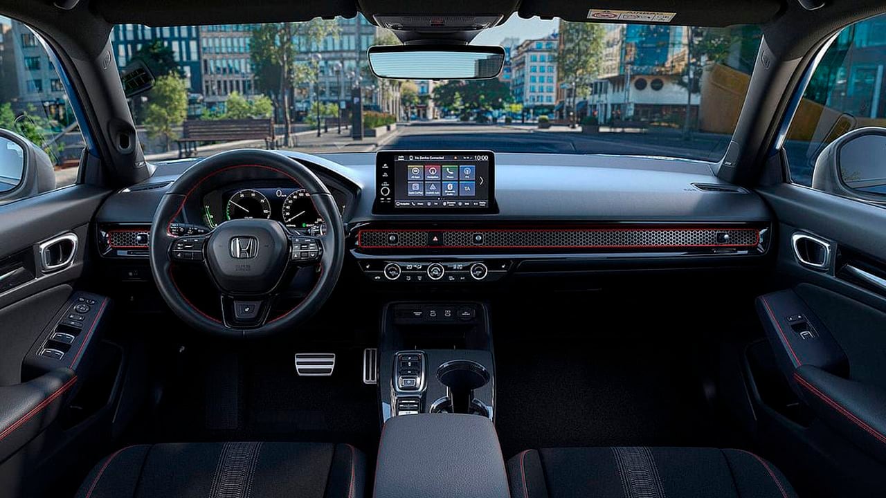 Interior del Honda Civic 2027