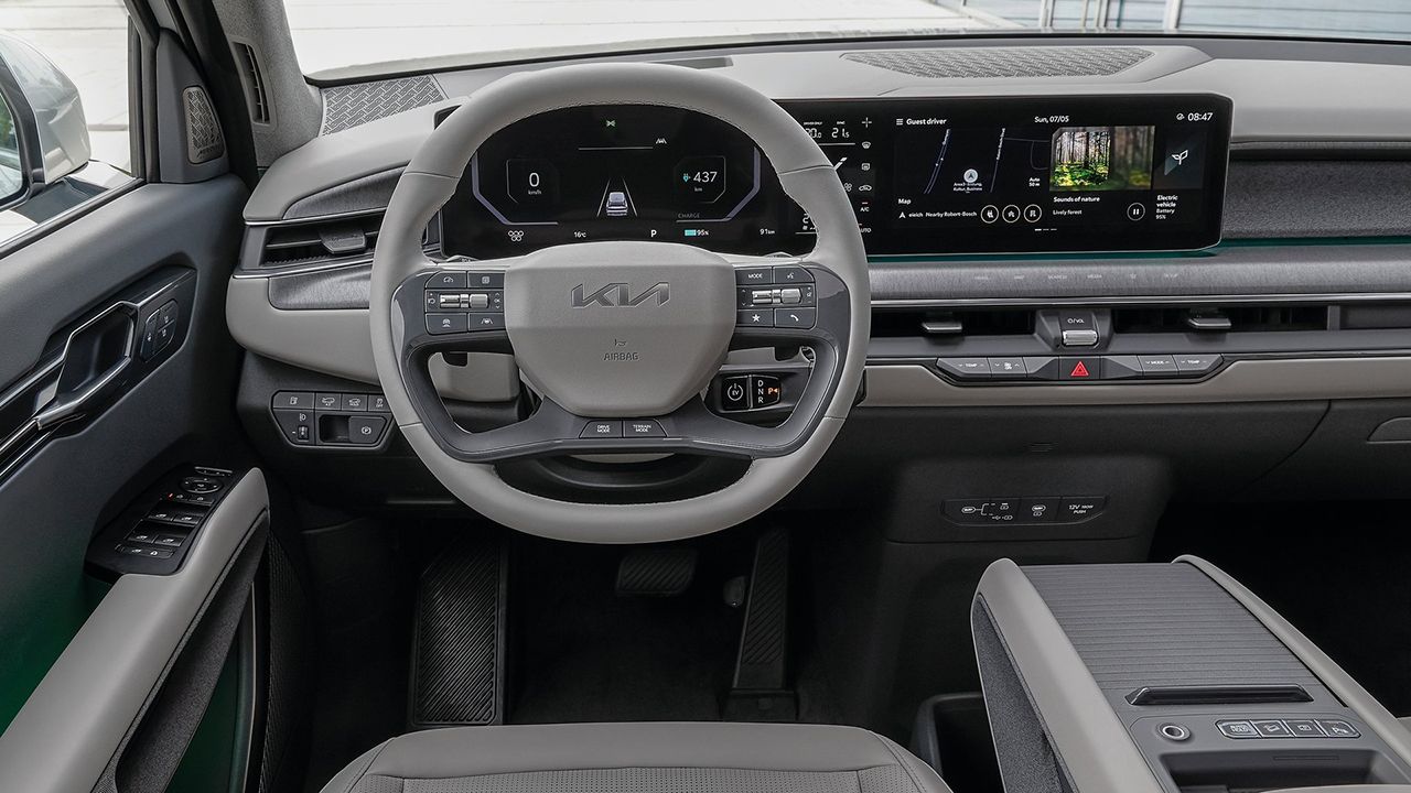 KIA EV9 - interior
