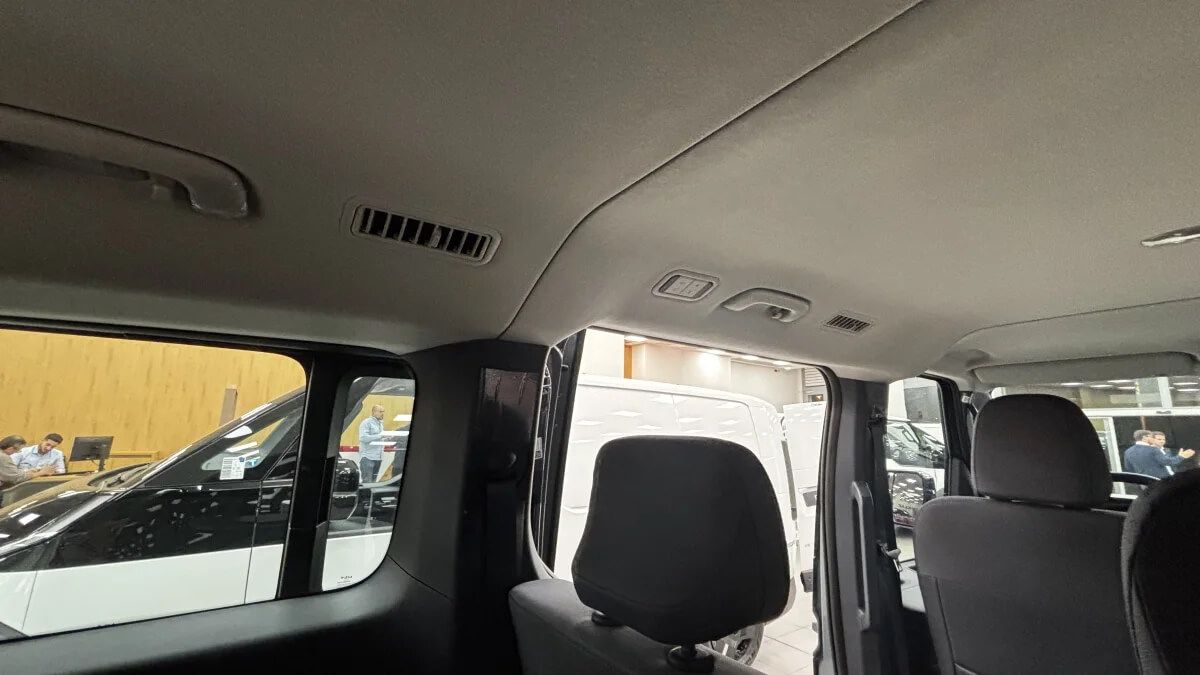 Incluso la tercera fila de asientos dispone de salida de aire acondicionado
