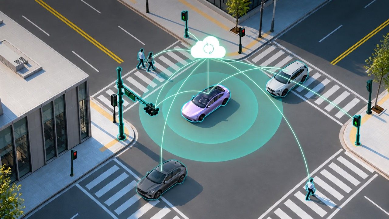 LG quiere que el coche vea antes que tú: su sistema avisa de peatones y ciclistas ocultos