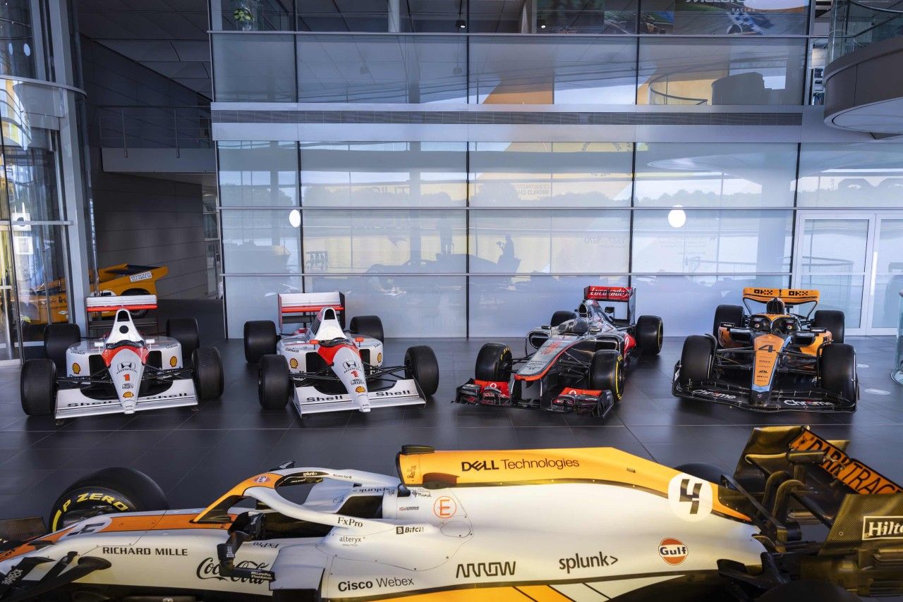 McLaren vende cinco Fórmula 1 que pilotaron Senna, Hamilton y hasta Brad Pitt