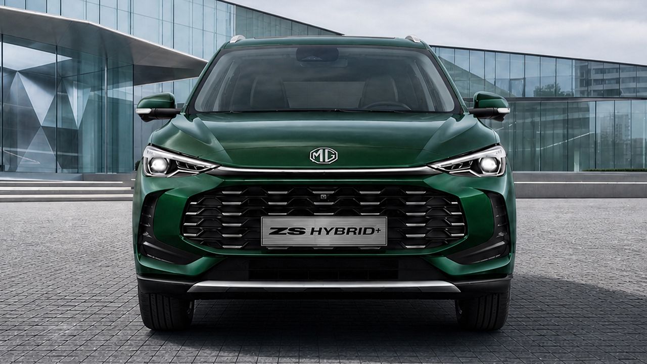 MG ZS 2027 - frontal