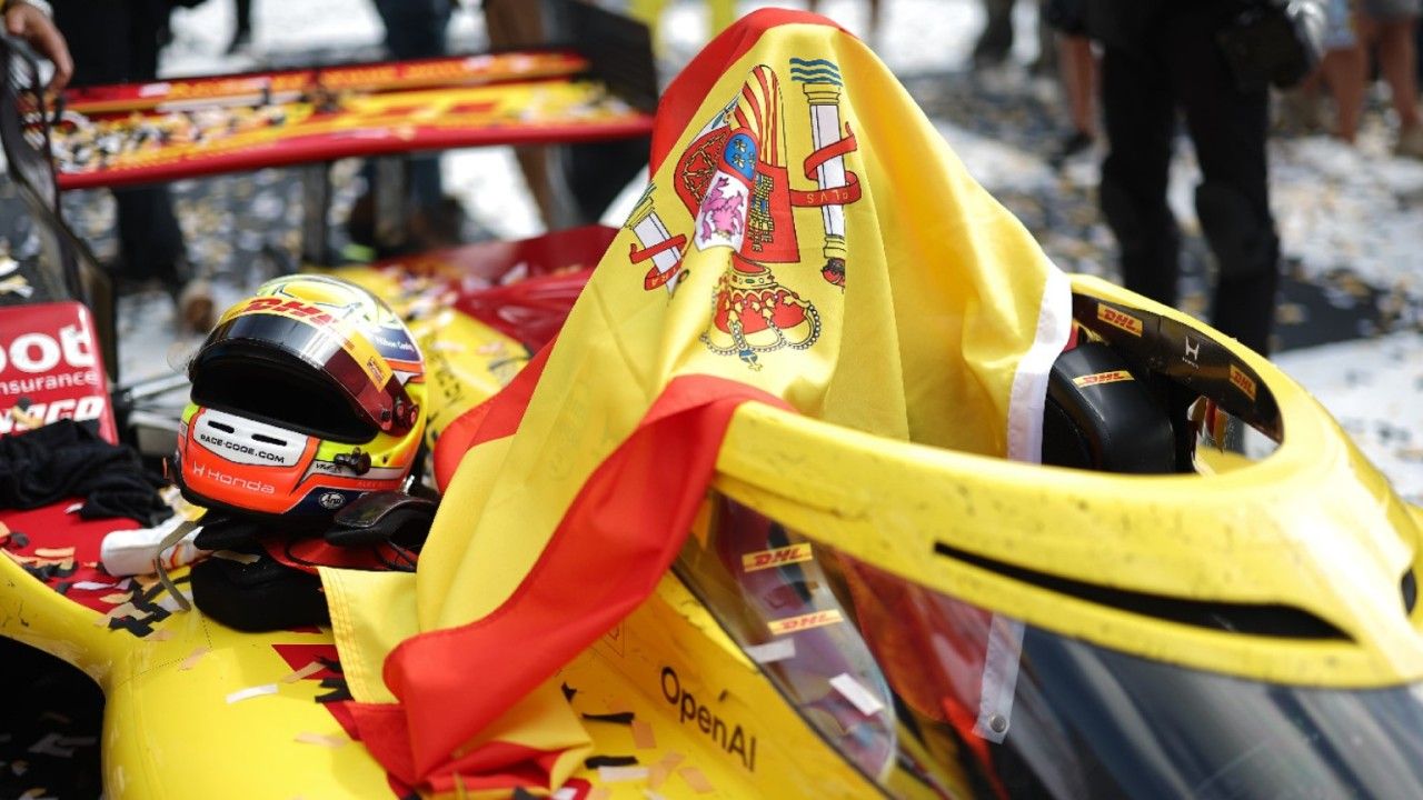 La bandera española tendrá una presencia aún más destacada en los monoplazas americanos.
