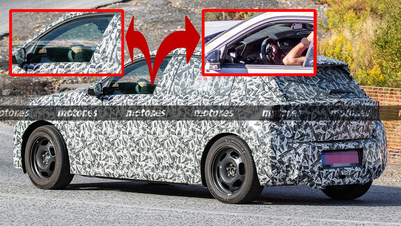 El nuevo Peugeot 208 2027 tendrá dos volantes y estas fotos espía revelan por qué