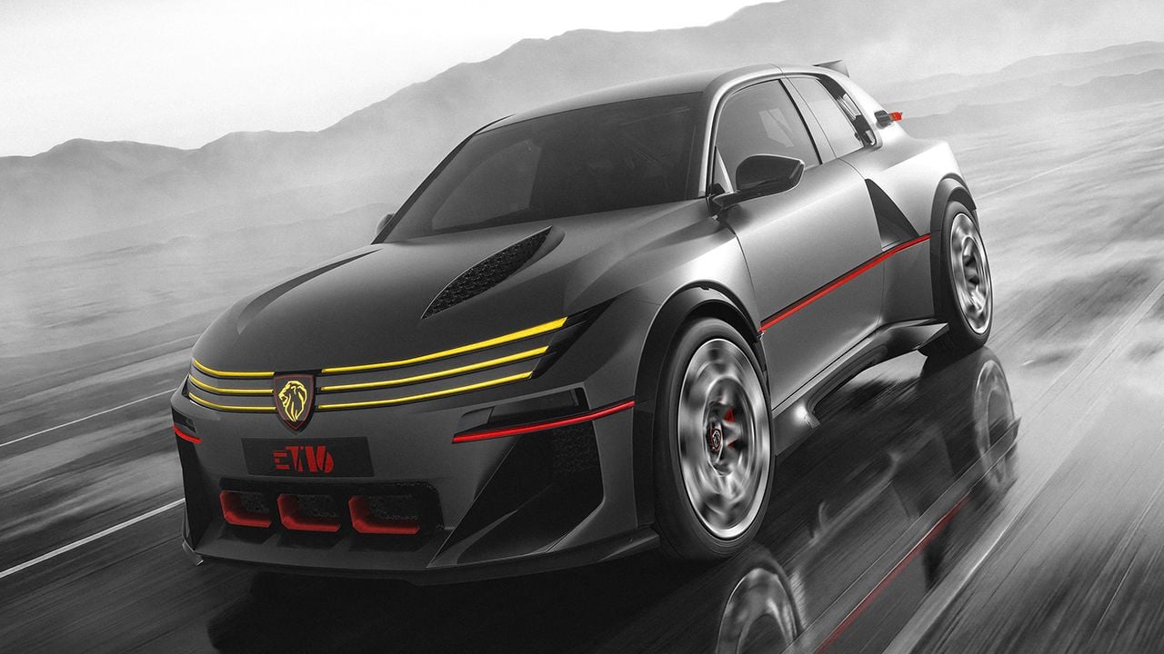 Nuevo Peugeot E-T16 Concept, homenaje a los hitos del icónico 205 T16 y una mirada al próximo E-208