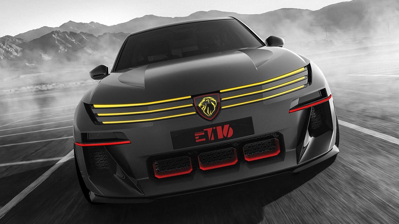 Peugeot E-T16 Concept - frontal