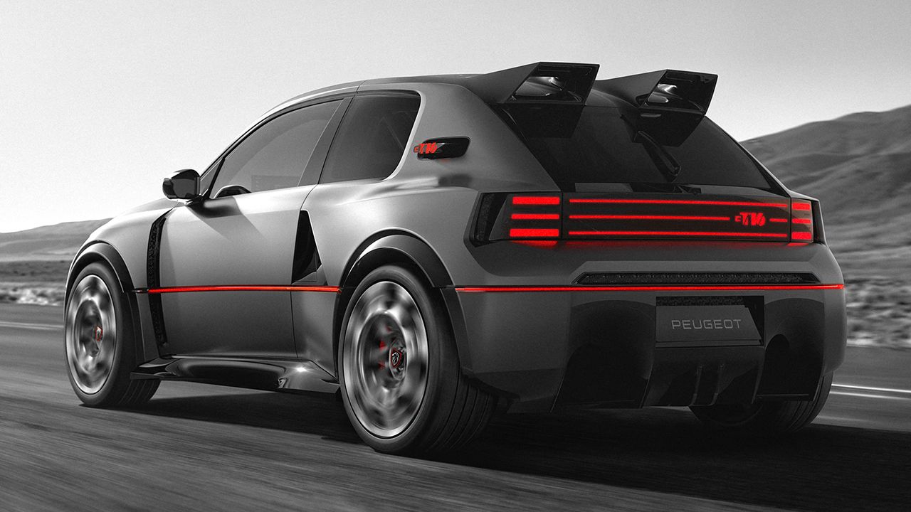Peugeot E-T16 Concept - posterior