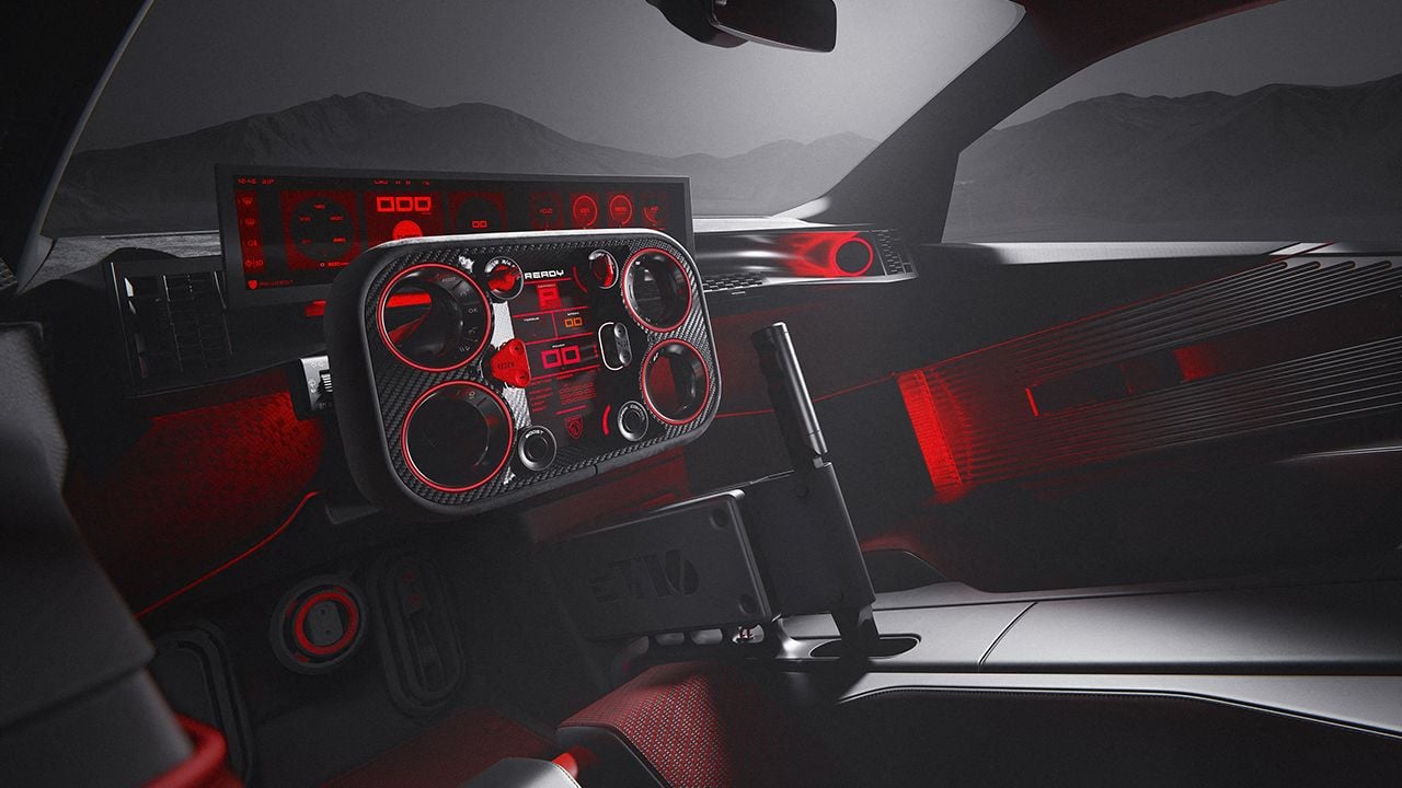 Peugeot E-T16 Concept - interior