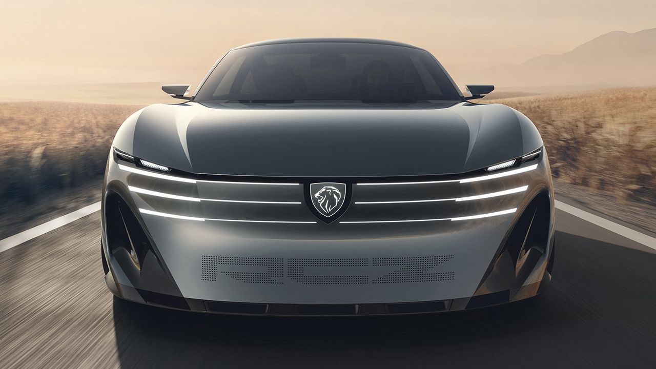 Nuevo Peugeot RCZ Vision, el heredero del mítico deportivo francés es eléctrico, con 500 CV y una arquitectura de 1.000 voltios