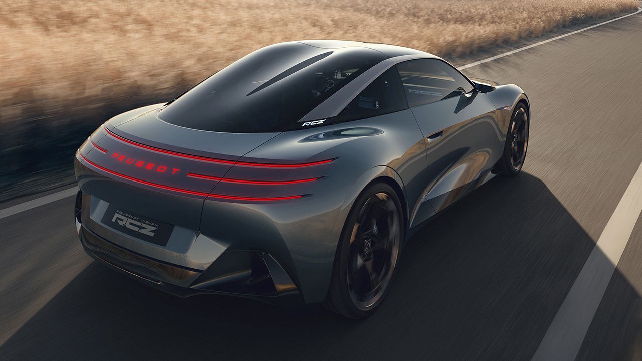 Peugeot RCZ Vision Concept - posterior