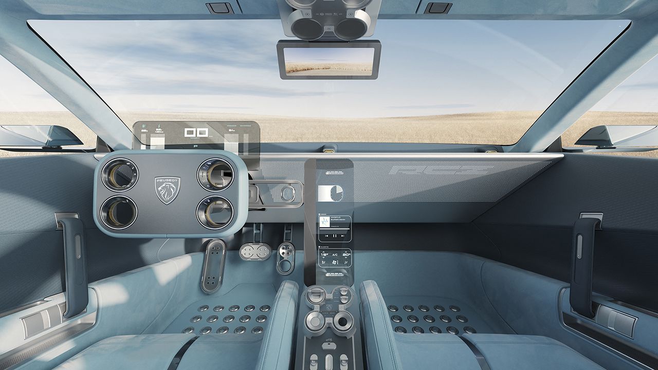 Peugeot RCZ Vision Concept - interior