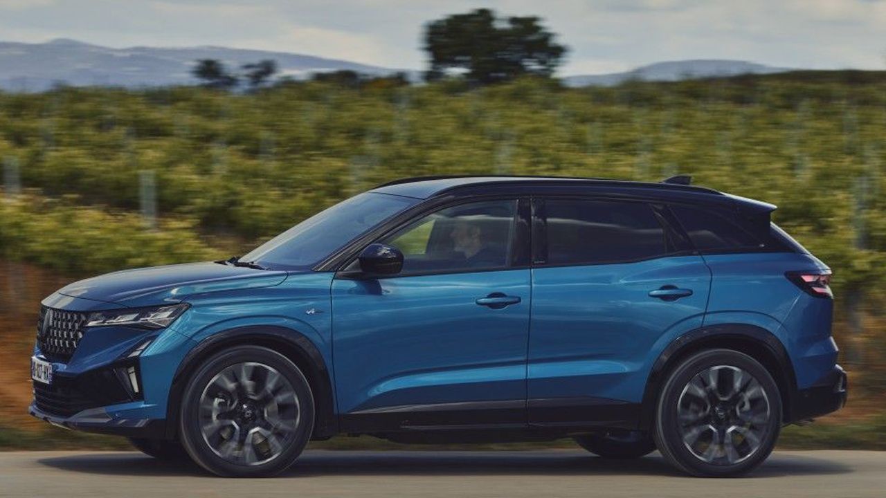 Un Renault Austral con techo de contraste es una combinación elegante, pero no muy demandada.