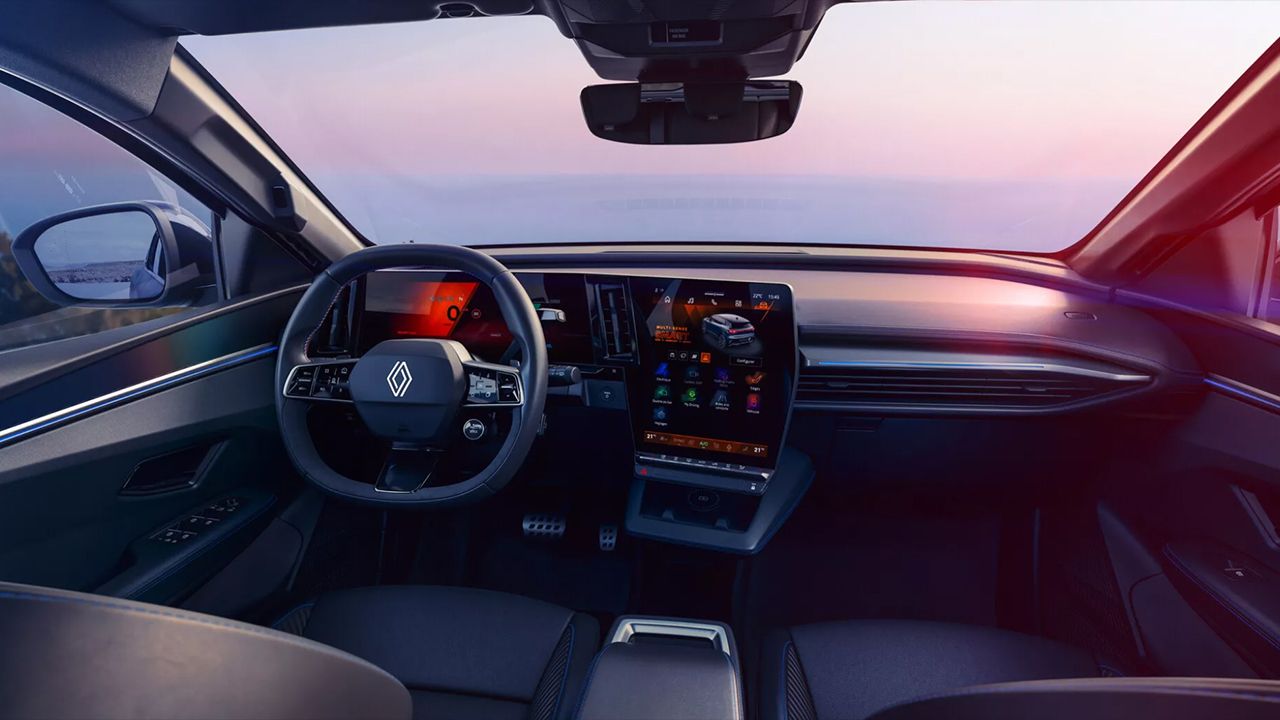 Renault Megane E-Tech Eléctrico 2027 - interior