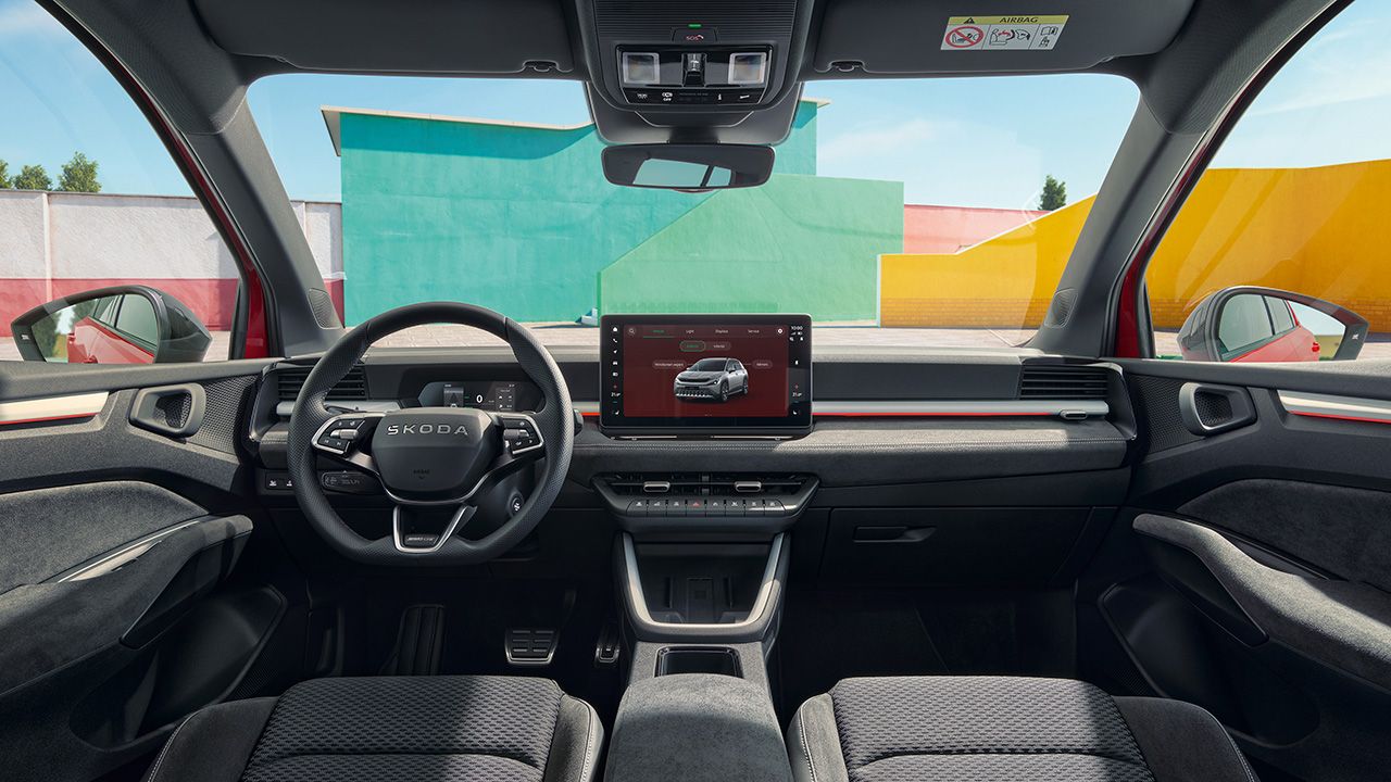 Interior del nuevo Skoda Epiq Sportline