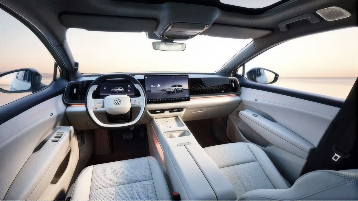 Interior del Volkswagen ID. Aura T6