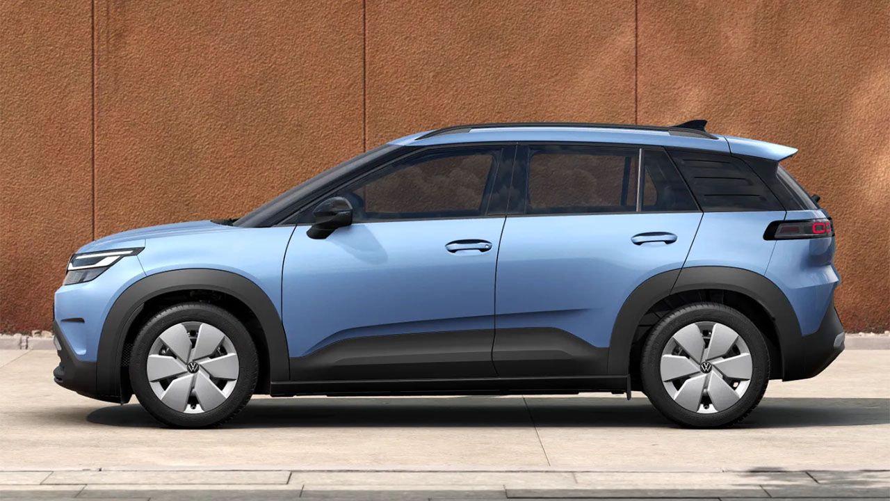 Vista lateral del nuevo Volkswagen ID. Cross Match