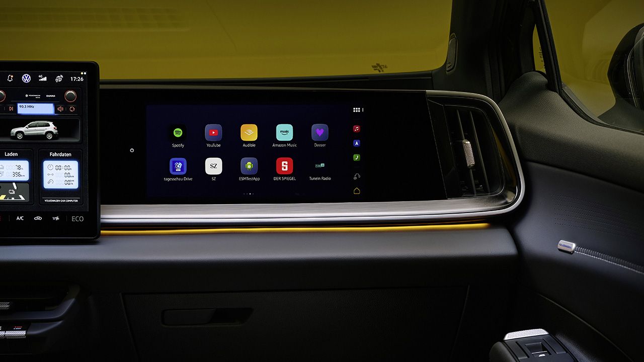 Volkswagen ID. Tiguan - pantalla multimedia del acompañante