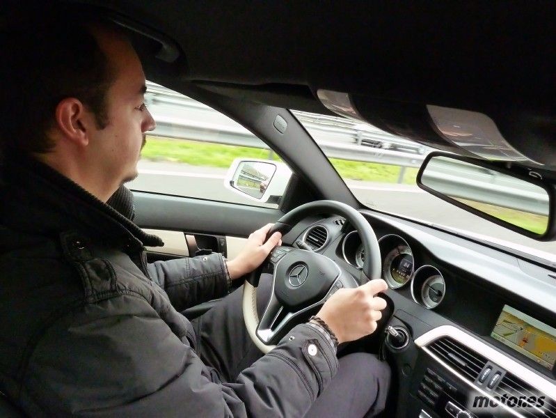 Mercedes C Coupé interior