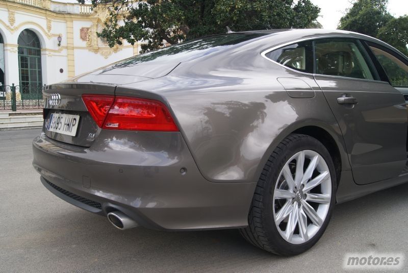 Vista trasera Audi A7 Sportback