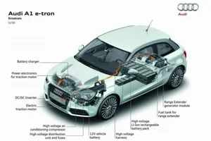 El sorprendente Audi A1 eléctrico en acción