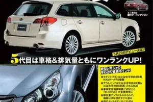 El Subaru Legacy Wagon ha sido filtrado