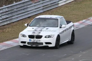 Increíble, un BMW M3 Pick Up rodando en Nürbrurgring